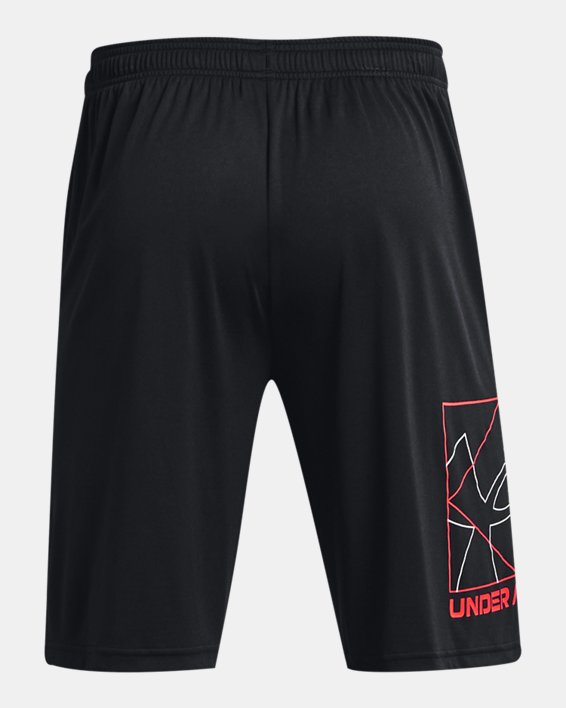 Men's UA Tech™ Boxed Logo Shorts, Black, pdpMainDesktop image number 6